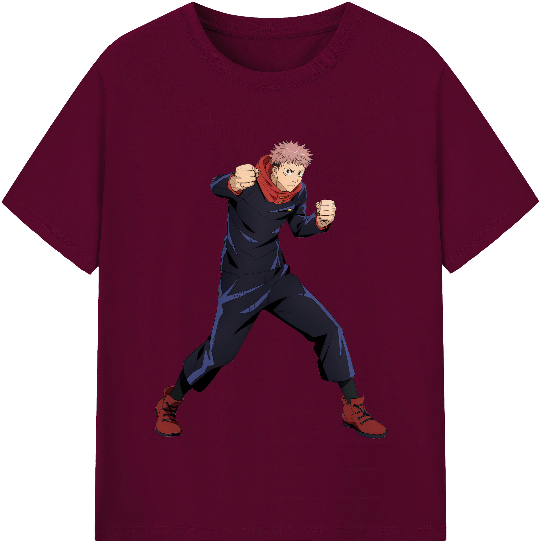 （画像用） 呪術廻戦 Jujutsu Kaisen レディースカジュアルプリントTシャツ（綿100％）